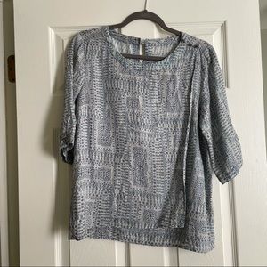 100% linen top super cute exotic
